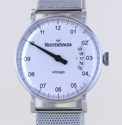 Meistersinger uhr vintago date - uhr,