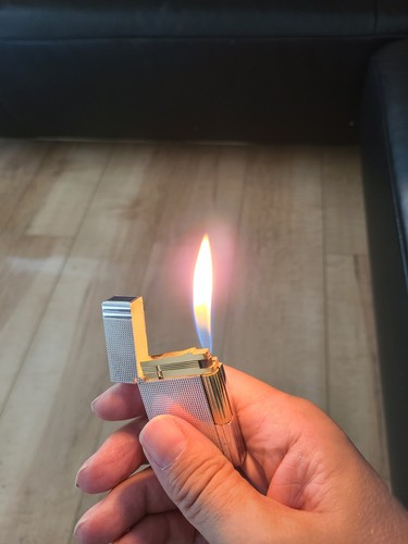 Dupont feuerzeug bicolor - st.dupont,