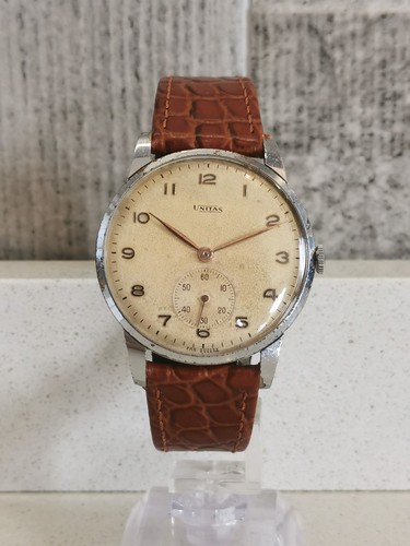 Unitas oversize vintage uhr - unitas,