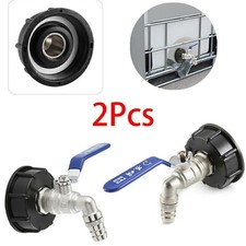 2X IBC Adapter 3/4"Mit