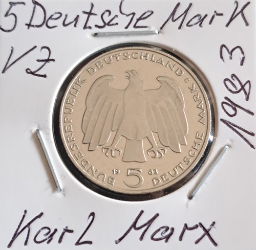 Münze deutschland 5 mark - 5,