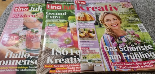 Tina zeitschriften juli - tina,
