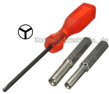 Triwing + Schraubendreher Bits