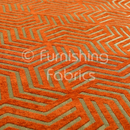Orange goldfarben glänzend