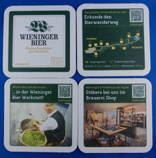 3 alte Bierdeckel      Privatbrauerei M.C. Wieninger Teisendorf