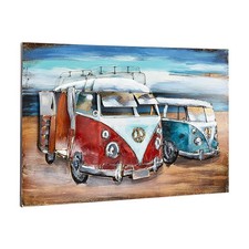 Metallbild Wandbild Wanddeko