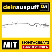 Auspuffanlage für Opel