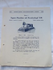 Revolverkopf, Signierhammer 