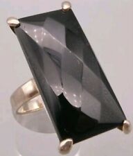 Seltener David Sigal 925 Statement Silberring, massiv