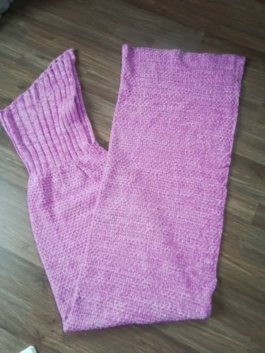 Wolldecke meerjungfrau pink - meerjungfrau,
