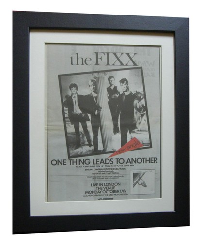 The fixx one thing - the, thing+reach