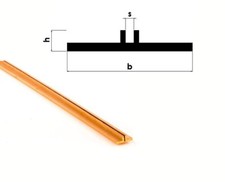 Messing Flansch-Profil