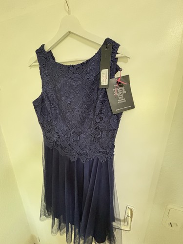 Edles abendkleid mit - abendkleid, spitze