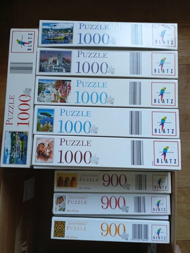 Puzzle 900 1000 - puzzle, teile