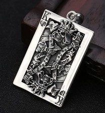 Anhänger Poker Karte K Retro