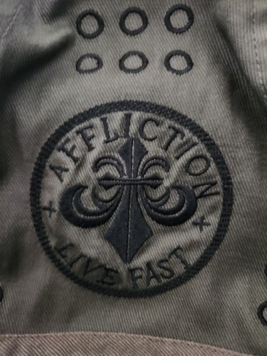 Affliction army green - army, jacket/
