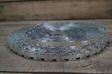 120 Meter Bandstacheldraht S-Draht Natodraht Stacheldraht Rollen verzinkt Band