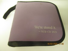 CD Trage Tasche für 40 CDs DVD Blueray Aufbewahrungsmappe Wallet Reißverschluß