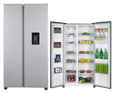 PKM NoFrost Side by Side Kühlschrank 529L Wasserspender EEK: D silber