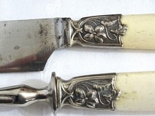 Jugendstil Tranchierbesteck