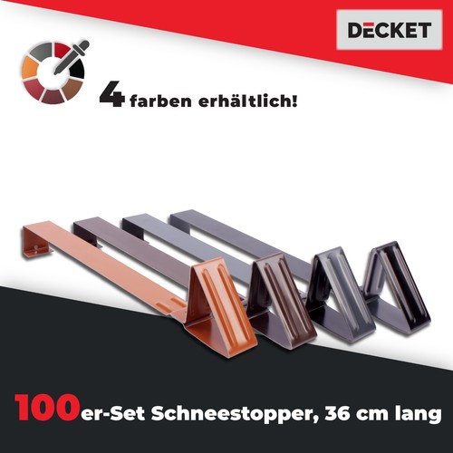 100x schneestopper 36cm länge - schneestopper,