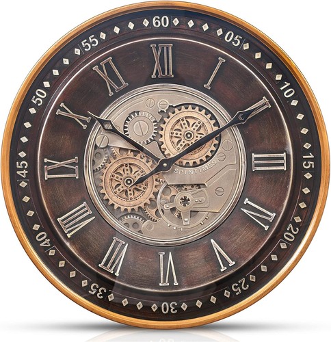 Samilito wanduhr antik gold - wanduhr,