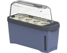 Kräutertopf Harry Herbs Gusta Garden mit Deckel blau NEU