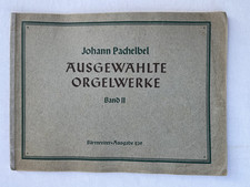 Noten.  Pachelbel