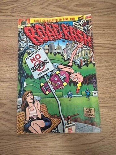 Road rash comic sc8 - comic, comix