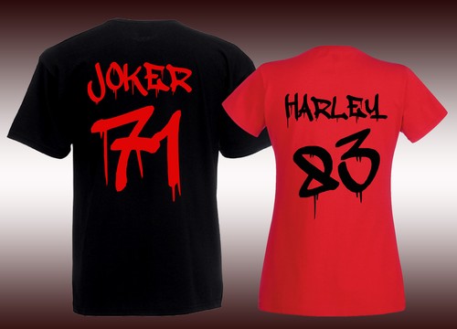 Herren damen shirt joker - damen, t-shirt