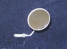 REAR VIEW MIRROR CHROME ROUND
