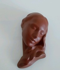 Frauenkopf  Keramik Maske