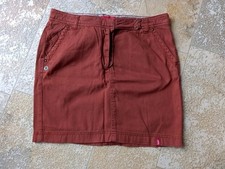 Damen Mädchen Mini Cargo Rock Esprit Sommer, braun, Gr. 34