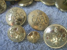 alte Knöpfe Großbritanien 50 Stück Konvolut alt Firma Gaunt und Firmin