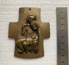 Bronze Kreuz. Kreuz aus