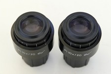 Zeiss Okular Paar Pl 10x 20 1x 30mm Mikrometer Objektiv für Axio Serie