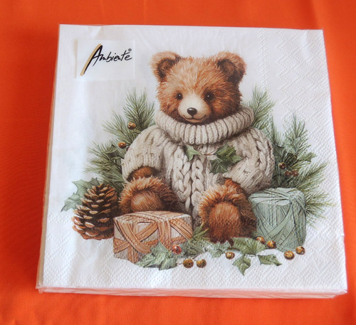 Servietten teddy bär - servietten,