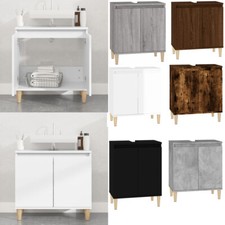 Waschbeckenunterschrank Badezimmerschrank  58x33x60 cm Holzwerkstoff Badschrank