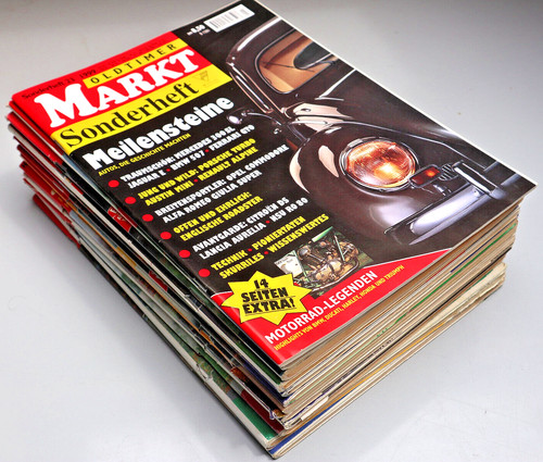 Oldtimer markt konvolut - markt:, aus