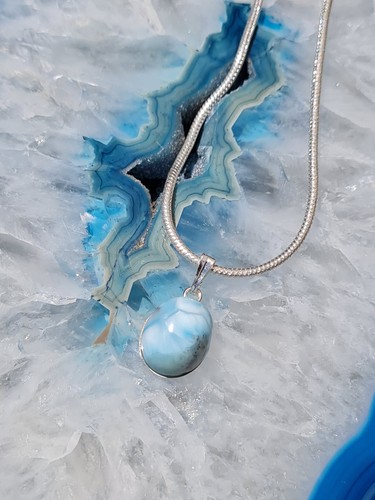 Larimar anhänger - anhänger, +