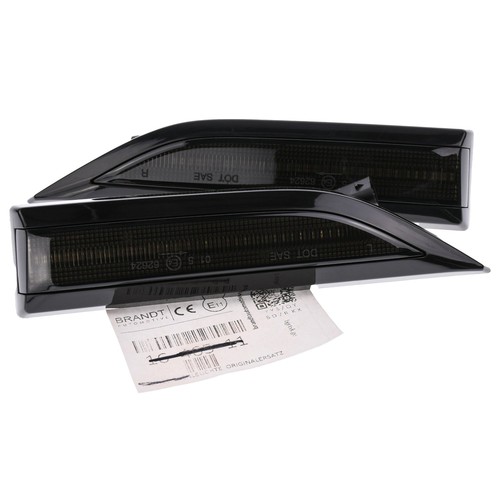 Seitenblinker led schwarz - seitenblinker, für
