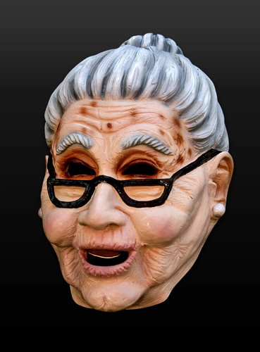 Großmutter oma kostüm - großmutter,