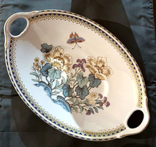 Monarchin Kaiser Porzellan,Oval, & Rund  Blumendekor v. K. Nossek