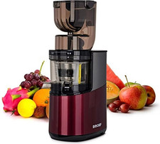 BioChef Altas Entsafter Whole Slow Juicer Pro - Frucht Saftpresse Rot -DEFEKT-