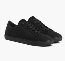 Thursday Everyday Premier Low-Top-Ledersneaker Damen schwarz matt Größe US 9