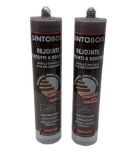 2x Sinto Dichtung für verschiedene Materialien 300 ml Eiche dunkel