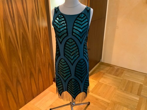 Kleid mit pailletten - kleid,
