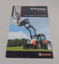 Prospekt / Broschüre Steyr SV