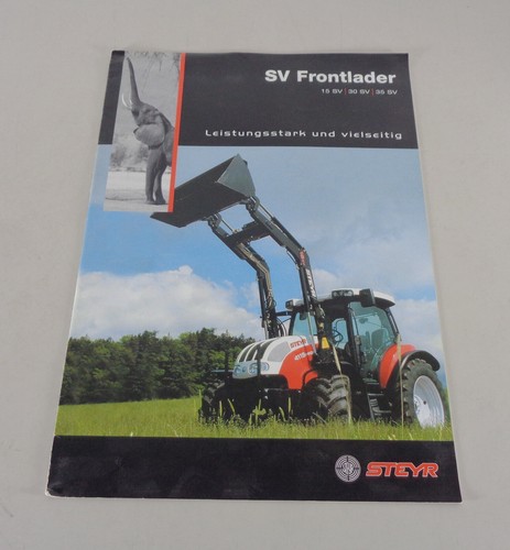Prospekt broschüre steyr sv - prospekt,