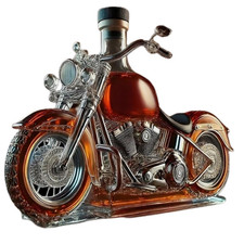 Glasweinflaschen Motorrad-Stil - Vintage Whisky Dekanter Flaschen NEU